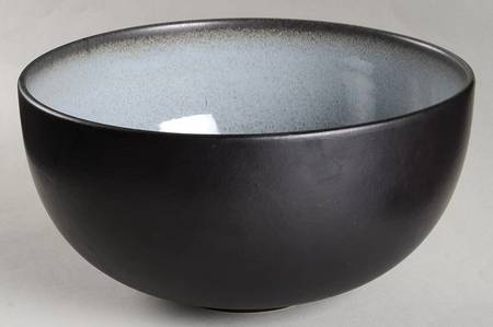 Tourron Gris Ecorce 9" Round Serving Bowl by Jars-France