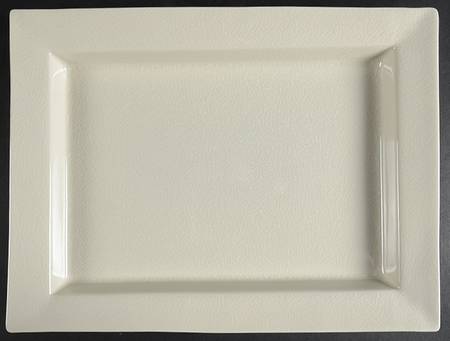 Tourron Quartz 14" Rectangular Serving Platter