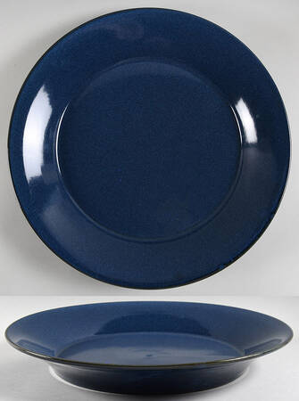 Tourron Indigo 15" Deep Round Platter
