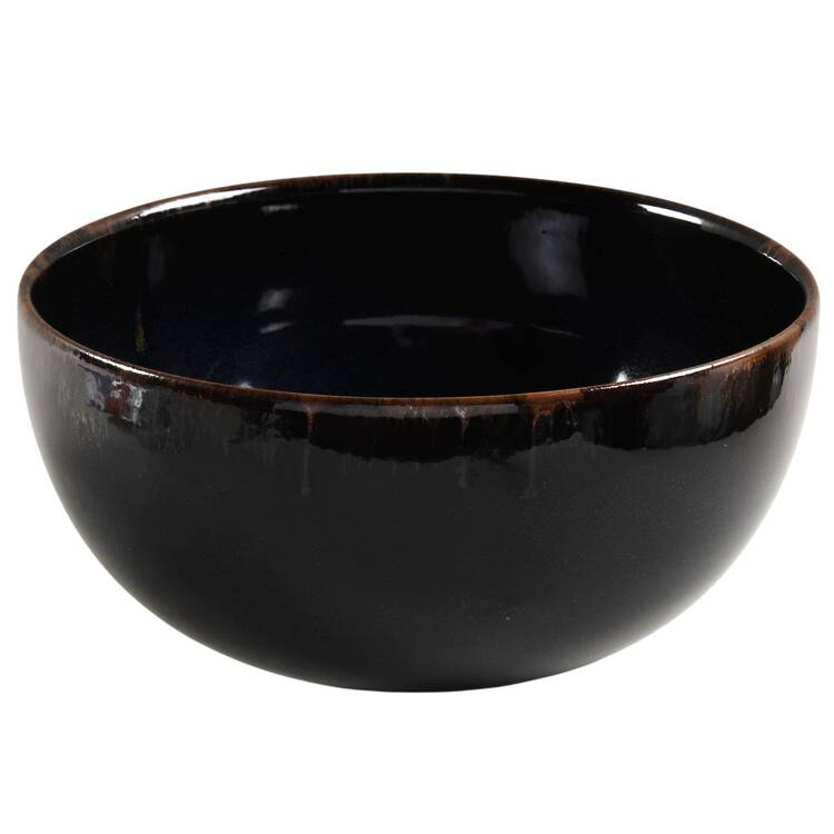 Tourron Indigo 9" Round Vegetable Bowl
