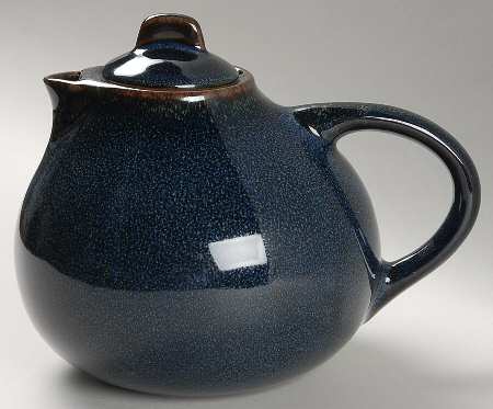 Tourron Indigo Teapot & Lid