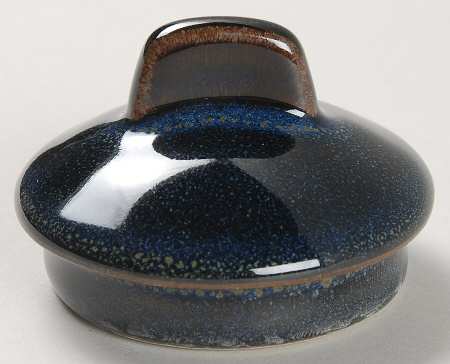 Tourron Indigo Lid for Sugar Bowl