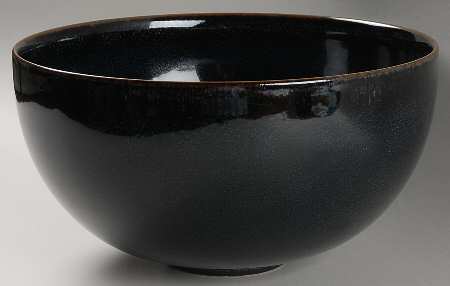 Tourron Indigo 10" Round Vegetable Bowl