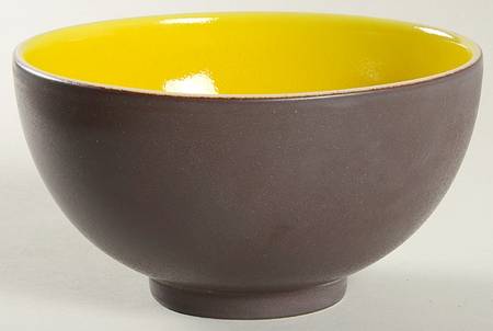 Tourron Citron (Lemon Yellow) Coupe Cereal Bowl