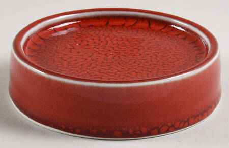 Tourron Cerise (Cherry, Dark Red) Lid for Large Canister