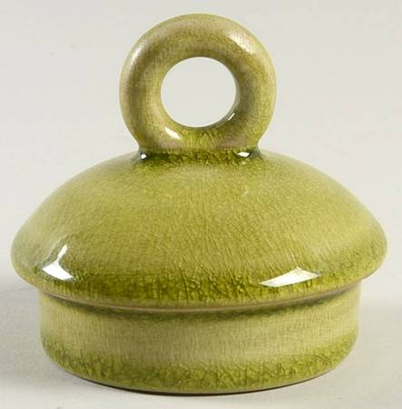 Tanga Tilleul Avocado Green Lid for Sugar Bowl