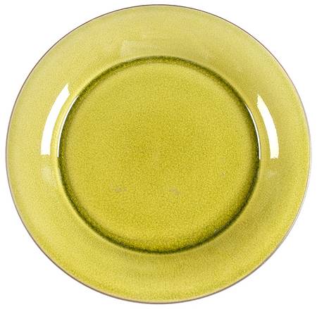 Tanga Tilleul Avocado Green Salad/Dessert Plate