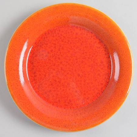 Tanga Orange Salad/Dessert Plate