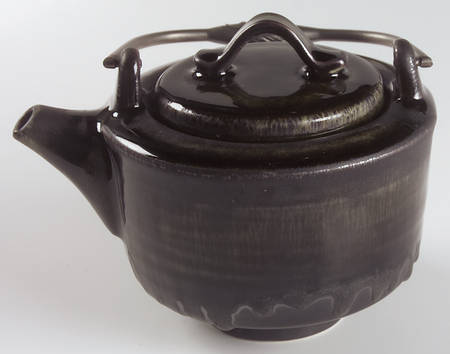 Samoa Vert (Green) Teapot & Lid with Infuser