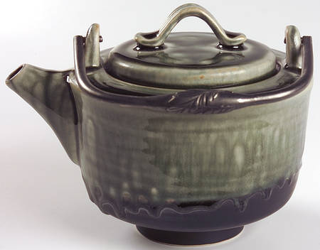 Samoa Vert (Green) Teapot & Lid