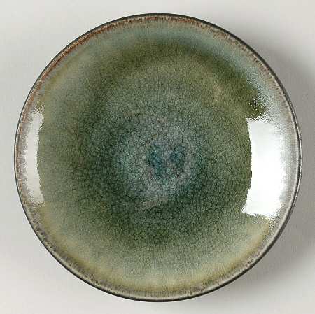 Samoa Vert (Green) Saucer for Flat Cup
