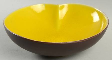 Lilypad Citron 8" Individual Pasta Bowl