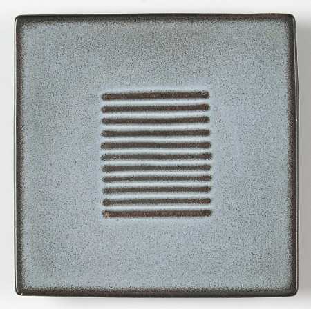 Toba Ecorce Gray Bread & Butter Plate