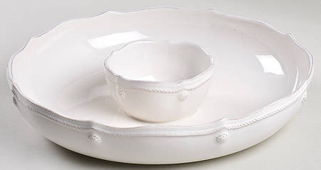Berry and Thread Whitewash (2 Piece) Chip & Dip Set