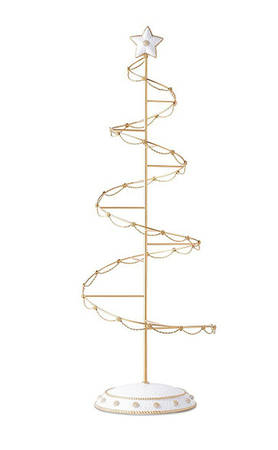 Berry and Thread Whitewash Ornament Tree Stand