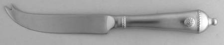 Berry and Thread Whitewash Cheese Knife with Stainless Blade