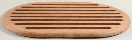 Berry and Thread Whitewash Wood Insert for 17" Challah Tray