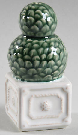 Berry and Thread Whitewash Figural Salt Shaker