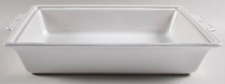 Berry and Thread Whitewash Rectangular Baker No Lid