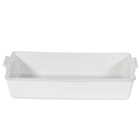 Berry and Thread Whitewash 13"  Rectangular Baker