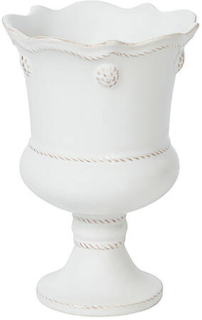 Berry and Thread Whitewash 5" Footed Vase