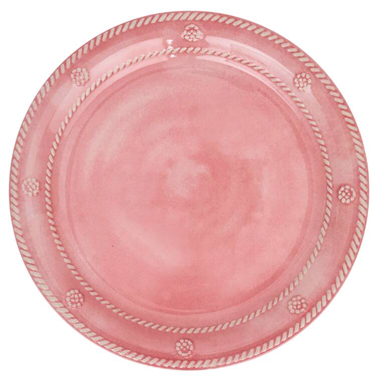 Berry and Thread Whitewash Melamine Salad Plate