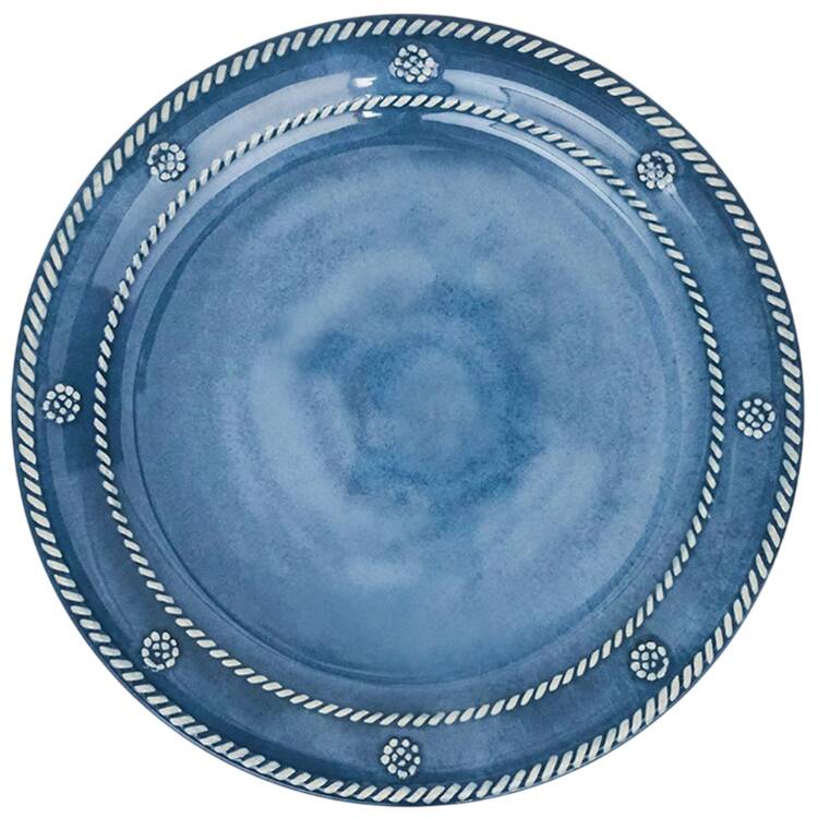 Berry and Thread Whitewash Melamine Salad Plate