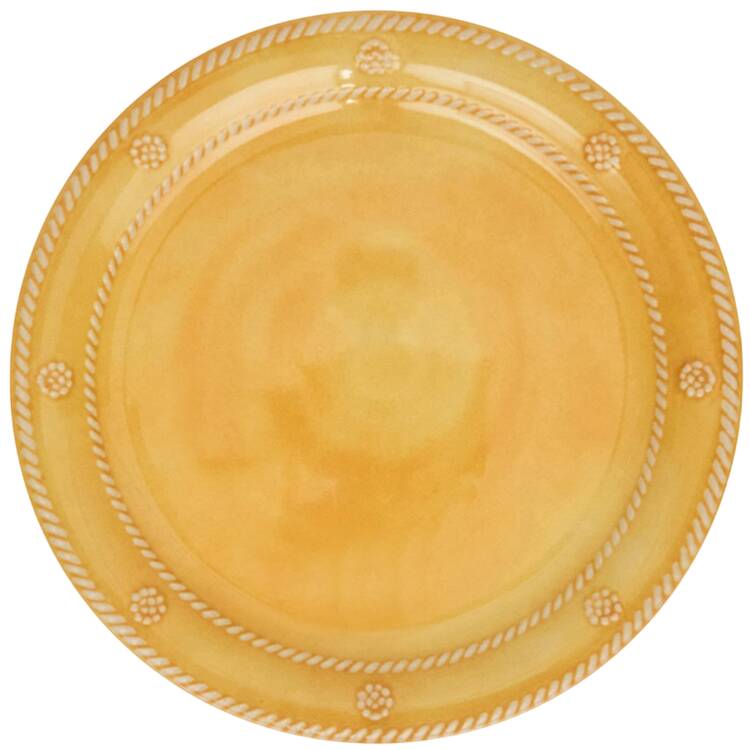 Berry and Thread Whitewash Melamine Salad Plate