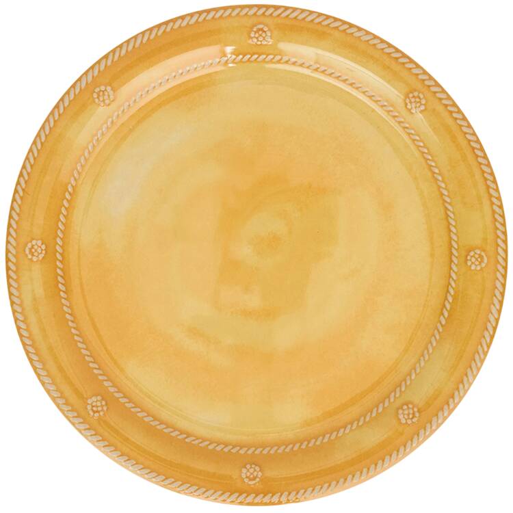 Berry and Thread Whitewash Melamine Dinner Plate
