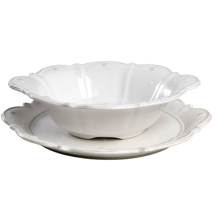 Berry and Thread Whitewash 2-Piece Drain Set