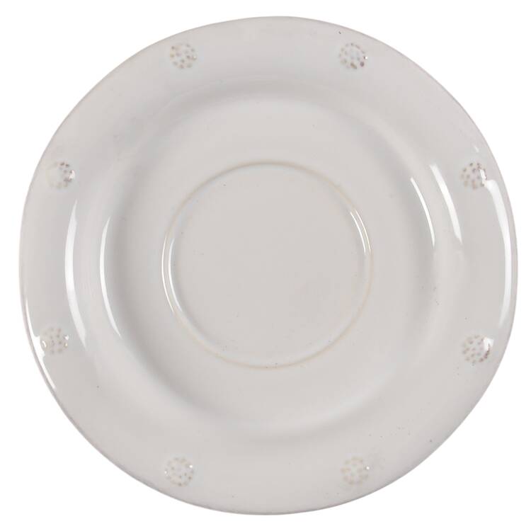 Berry and Thread Whitewash Saucer for Flat Cup