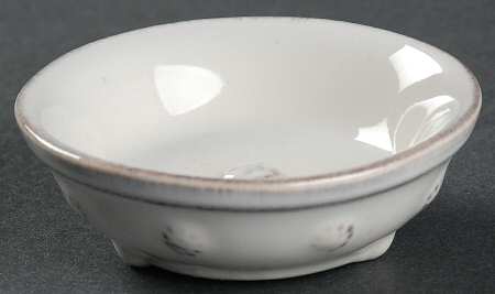 Berry and Thread Whitewash Condiment Bowl-Mini