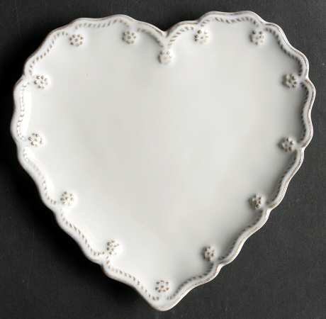 Berry and Thread Whitewash Canape Plate
