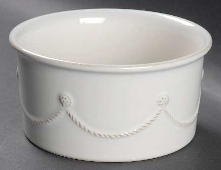 Berry and Thread Whitewash Nut/Dip Bowl