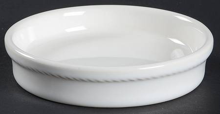 Berry and Thread Whitewash Underplate for 4" Flower Pot