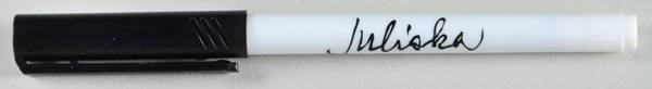 Berry and Thread Whitewash Pen for - Set of 4 Small Placard/Place Card Holder