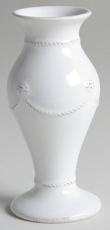 Berry and Thread Whitewash 6" Bud Vase