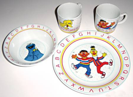 Sesame Street Child's Plate