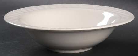 Coventry White Rim Soup Bowl