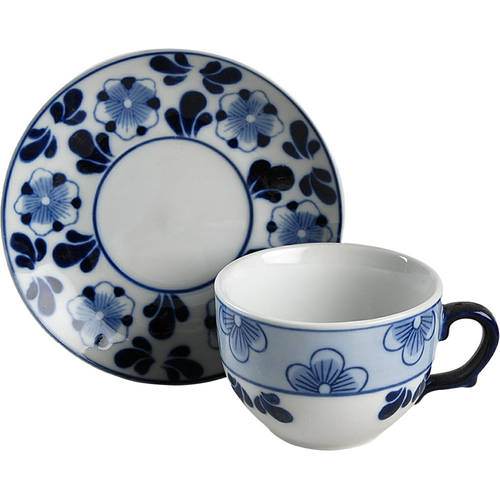 JCP18 Flat Cup & Saucer Set