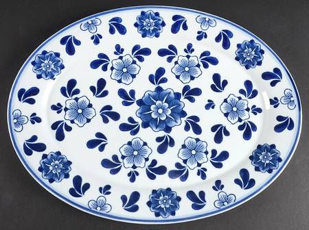 JCP18 15" Oval Serving Platter