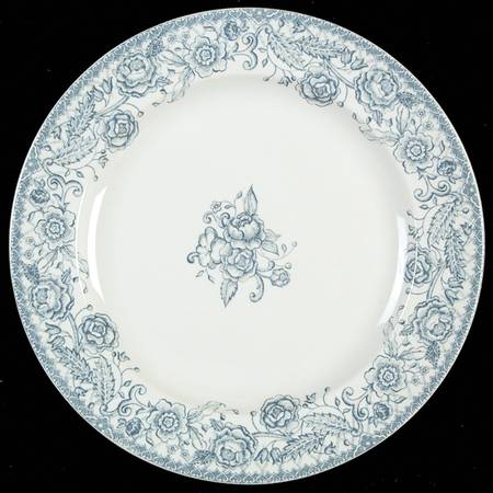 Petite Rose Blue Salad Plate