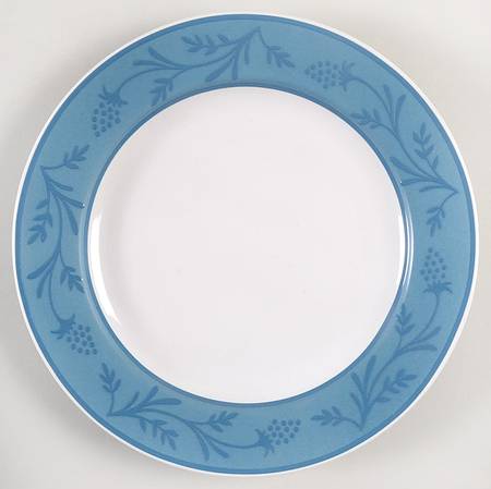 Sweetberry Lane Blue Salad Plate
