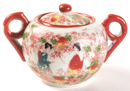 JAP602 Sugar Bowl & Lid