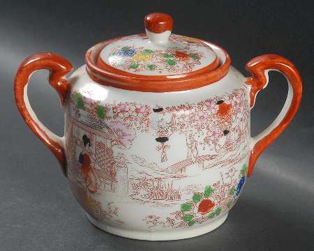 JAP602 Sugar Bowl & Lid