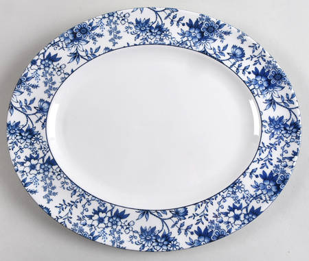 English Garden 12" Oval Serving Platter