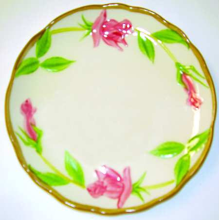 Rose Wood Salad Plate