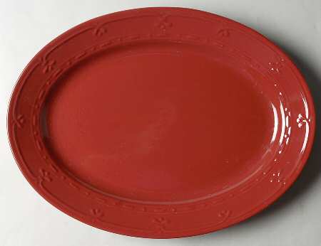 Firenza Cinnamon 14" Oval Serving Platter