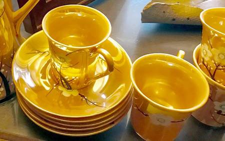 JAP613 Flat Cup & Saucer Set