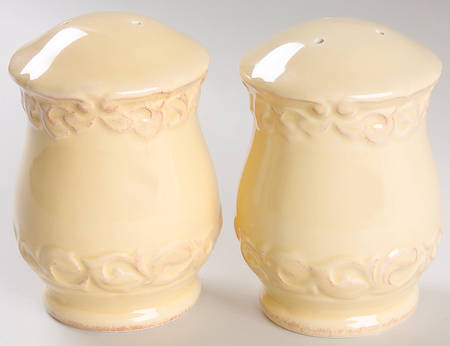 Felice Yellow Salt & Pepper Set